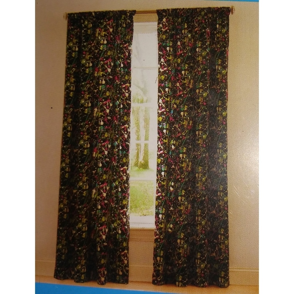 Two Curtain Panels